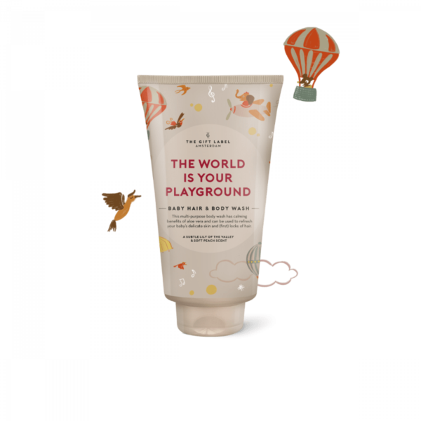 10121452 baby body wash 150ml the world is your playground